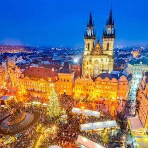 КОЛЕДНИ БАЗАРИ в ЗЛАТНА ПРАГА